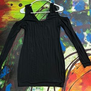 Yoins, long sleeve black dress, never worn, size m or 8/10